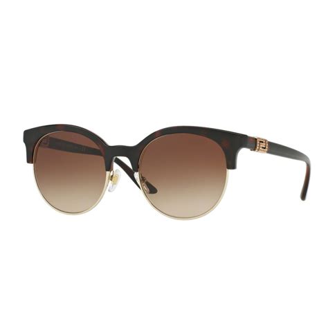 occhiale da sole versace 4326b|Versace Pale Gold Cat Eye Sunglasses 4326B 522213.